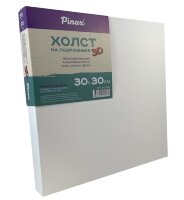 Холст на подрамнике 30х30 см 3D, хлопок Пинакс, мелкозернистый, 380 гр/м2, артикул 30.3030