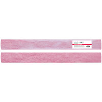 Бумага крепированная 50x200 см, 22 г/м2, розовый перламутр, в рулоне