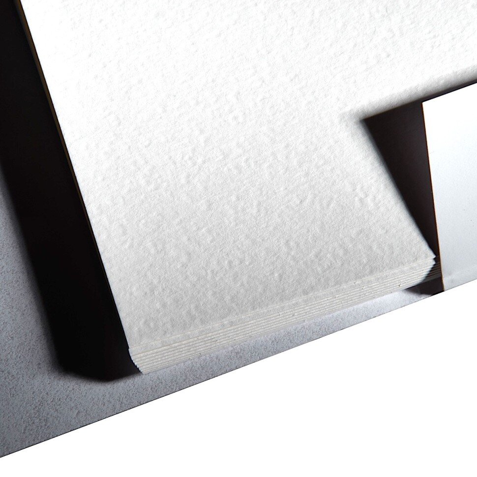 Aкварельная бумага А-3 целлюлоза, 300 гр/м2, 50 листов, среднее зерно, артикул БР-0212