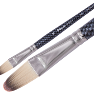 Кисть Синтетика овальная №14, Hi-Tech, короткая ручка, артикул 246014