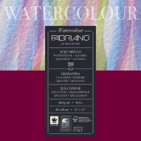 Блок WATERCOLOUR Studio 30х30см, 20 листов, 200 гр/м2, Fabriano