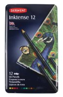 Акварельные интенсивные карандаши DERWENT набор 12цв. "Inktense"