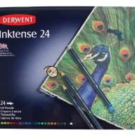 Акварельные интенсивные карандаши DERWENT набор 24цв. "Inktense"