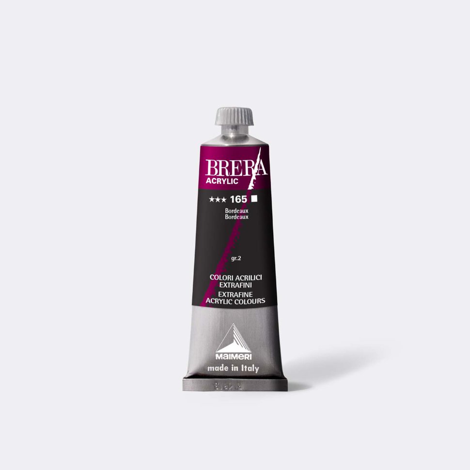 Акрил худож.BRERA №165, Бордо, 60мл
