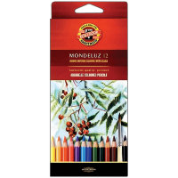 Акварельные карандаши KOH-I-NOOR 12 цв. "Mondeluz""