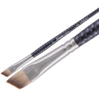 Кисть Синтетика овальная № 3, Hi-Tech, короткая ручка, артикул 248203