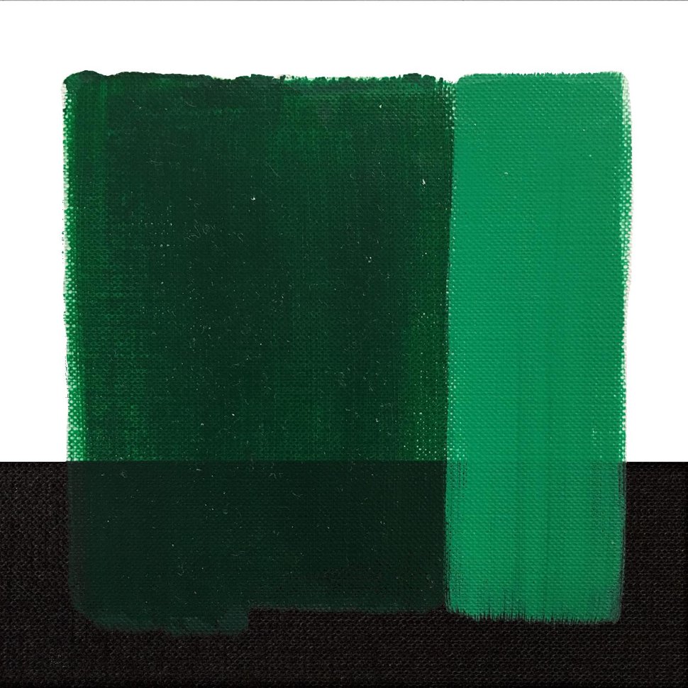 Oil - Maimeri puro. Медно зеленый цвет. Ультрамариновый зеленый. Виридоновая зеленая.