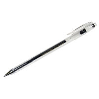 Ручка гелевая Crown черная, 0,5мм