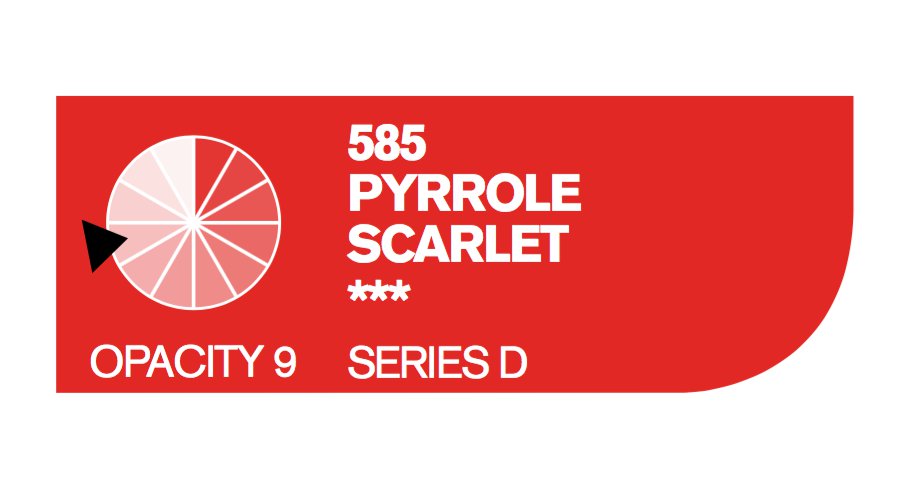 Акрил Cryla PYRROLE SCARLET №585