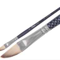 Кисть Синтетика овальная № 5, Hi-Tech, короткая ручка, артикул 249005