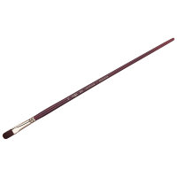 Кисть Синтетика №10 овальная, серия Вернисаж, длинная ручка, артикул 401010