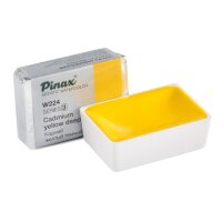 Акварель Кадмий желтый темный № 224 Pinax Artist's в кювете 2,5 мл