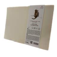 Акварельная бумага  35х50 см 100% хлопок, 400 гр./м2, слон.кость, Лилия Холдинг, упаковка 5 листов