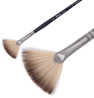 Кисть Синтетика веерная № 4, Hi-Tech, короткая ручка, артикул 243004